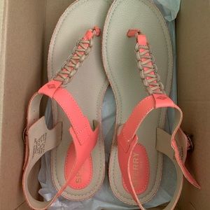 Sperry Anchor Away Coral Sandals